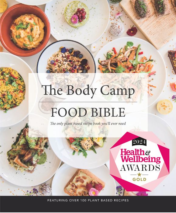 The Body Camp Food Bible hardback recipe book